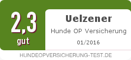 Testsiegel: Uelzener Hunde OP Versicherung